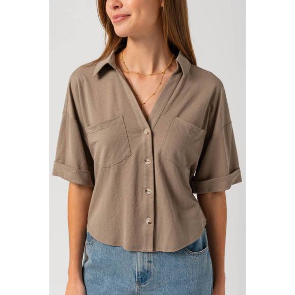 Tilly top - Khaki main image 1